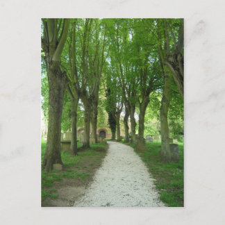 Church path postcard