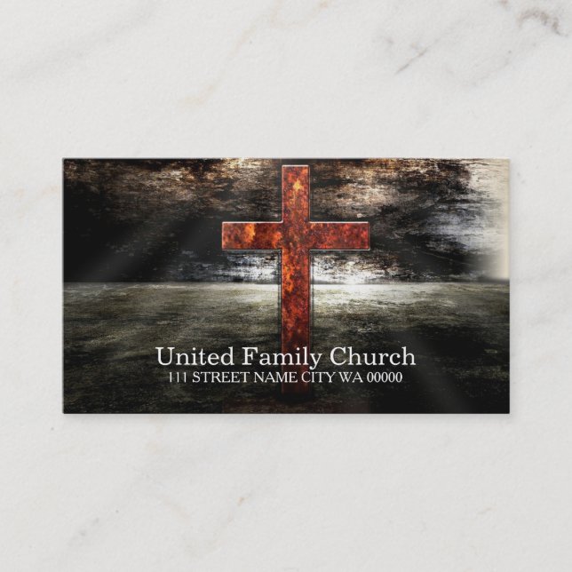 Church Religion Business Card (Front)