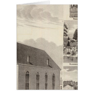Church, residences & flouring mill