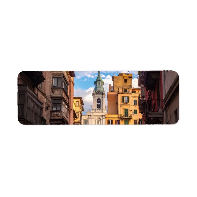 church return address label (Front)