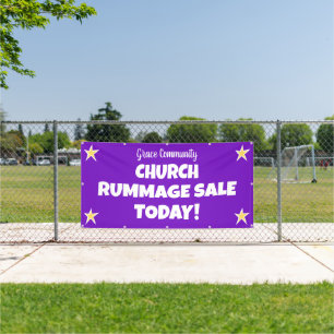 Church Rummage Sale Banner
