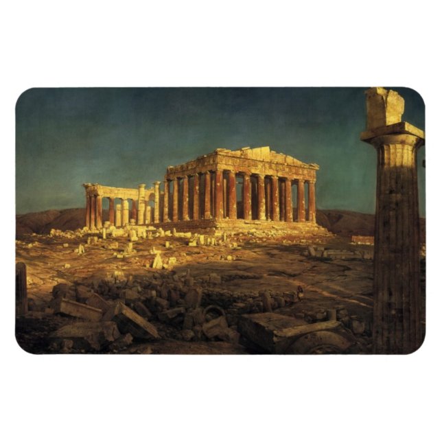 Church’s “Parthenon” magnet (Horizontal)