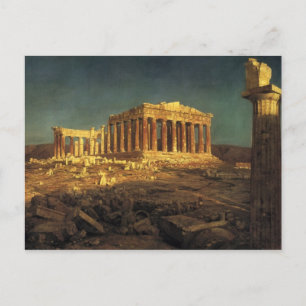 Church’s “Parthenon” postcard