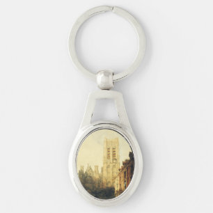 Church Saint-Jacques in Dieppe Key Ring