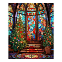 Church Sanctuary at Christmas