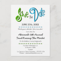 Church, School, Business Event Save the Date
