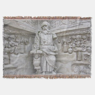 Church Sculpture Throw Blanket
