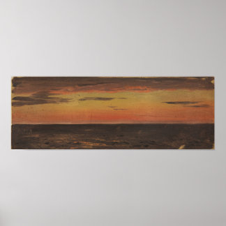 Church - Seascape 1859 Poster