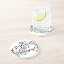 Church Secretaries Sandstone Coaster