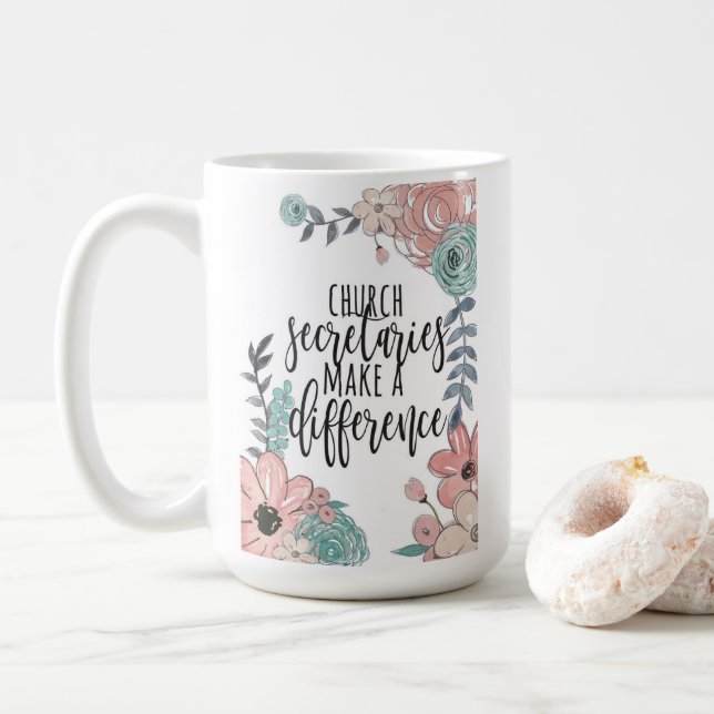 Church Secretary Mug (With Donut)