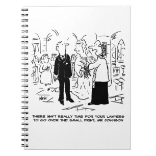 Church Service Wedding Vicar Says No to Lawyers Notebook
