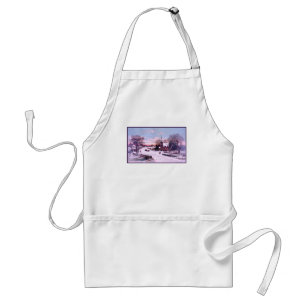 Church Services Christmas Eve Morning Standard Apron