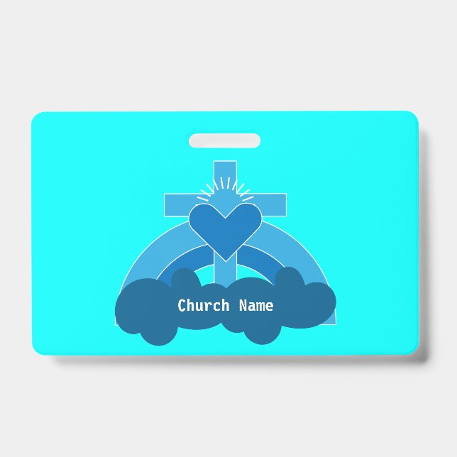 Church Societies Groups And Clubs Coffee Mug Squar ID Badge (Front)