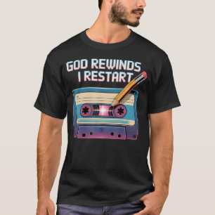 Church Sound Christian Music God Rewinds Retro T-Shirt