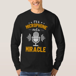 Church Sound Guy Microphone Audio Tech Engineer T-Shirt