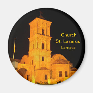Church St. Lazarus in Larnaca Magnet