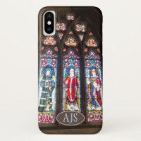 Church Stained Glass Window. Mobile Phone Case