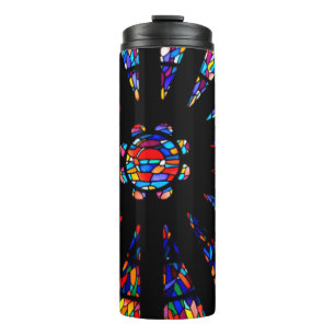 church stained glass windows colours thermal tumbler