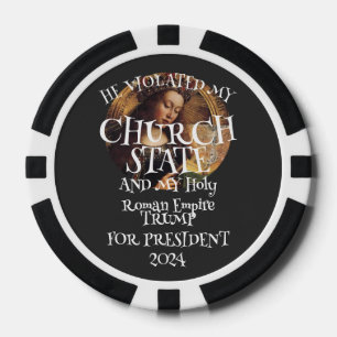 Church State and Holy Roman Empire Poker Chips