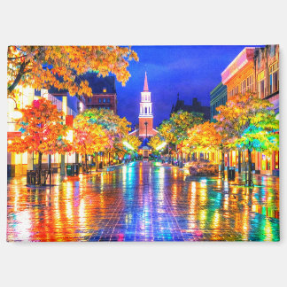 Church Street Marketplace Burlington Vermont Magnet