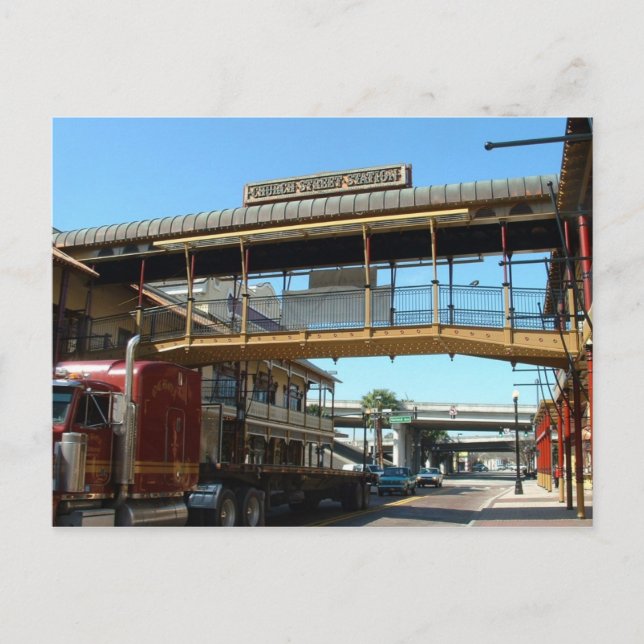 Church Street Station Postcard (Front)