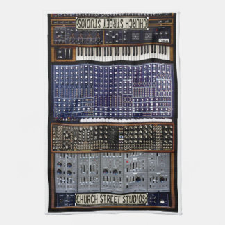 Church Street Synth Teatowels Tea Towel