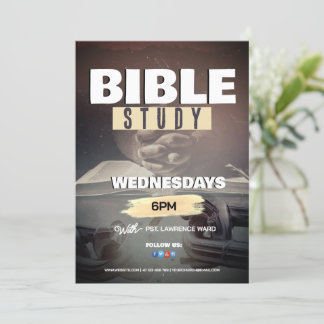 Church Sunday Service Customisable Flyer Design Invitation