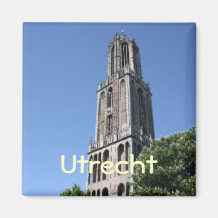 Church tower magnet