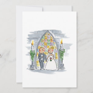 Church Wedding Invitation