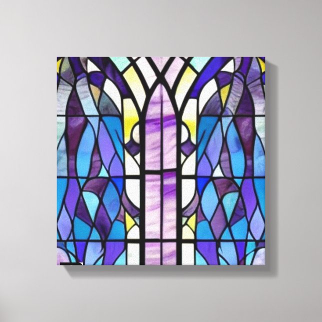 Church Window Canvas Print (Front)