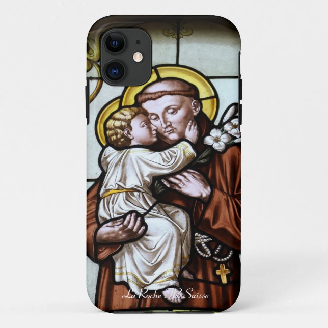 church window La Roche FR Suisse Case-Mate iPhone Case (Back)
