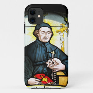 church window La Roche FR Suisse iPhone 11 Case