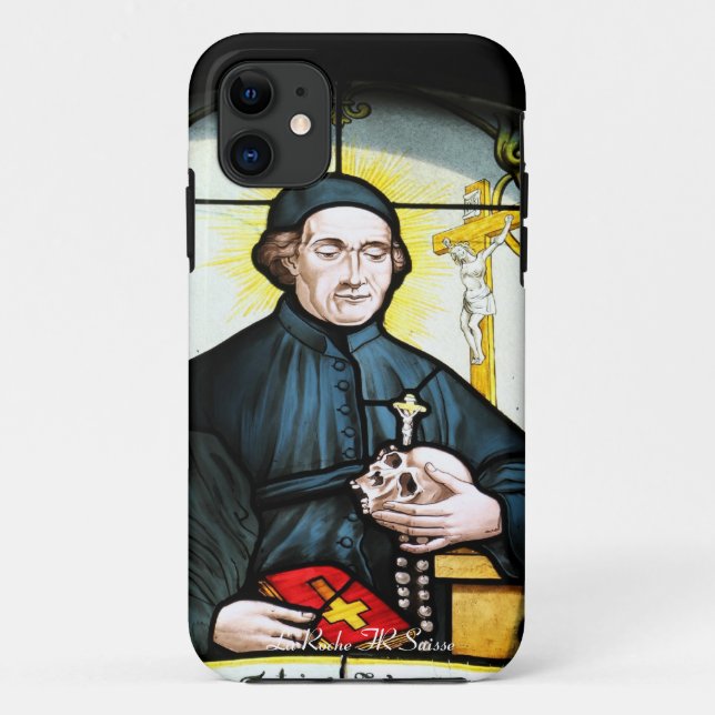 church window La Roche FR Suisse Case-Mate iPhone Case (Back)