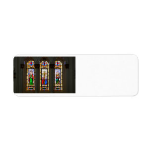Church Window Return Address Label