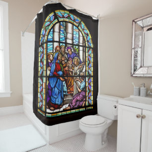 Church Window Shower Curtain