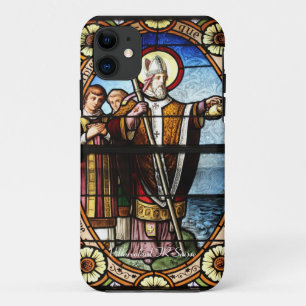 Church window Villarvolard FR Suisse iPhone 11 Case