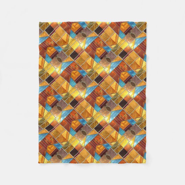 Church windows fleece blanket (Front)