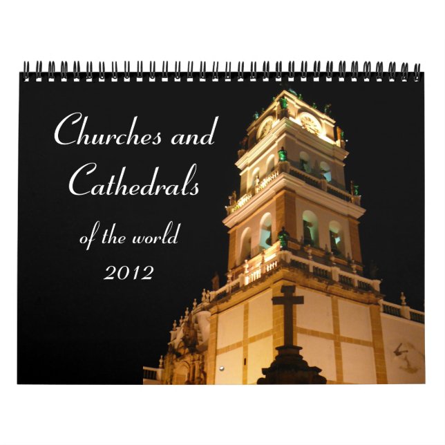 churches 2012 calendar (Cover)