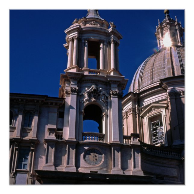 Churches Rome Italy Poster (Front)