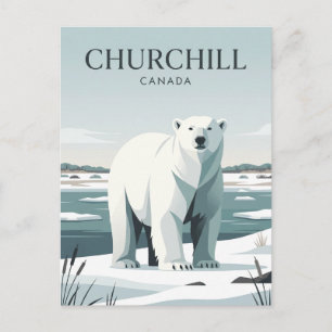 Churchill Canada Postcard