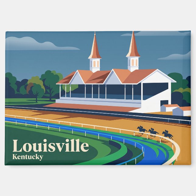 Churchill Downs Kentucky Magnet (Front)