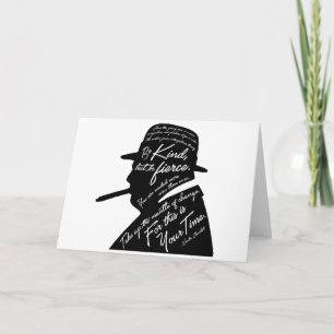 Churchill Greeting Card