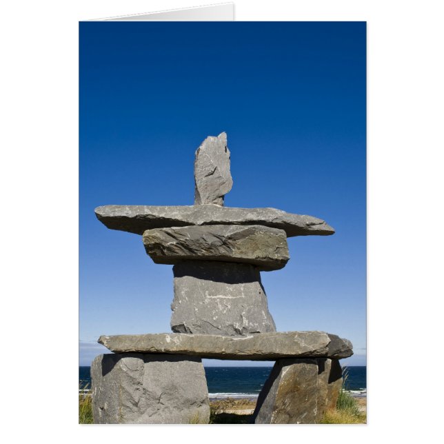 Churchill, Manitoba. Inukshuk (Front)