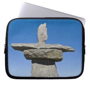 Churchill, Manitoba. Inukshuk Laptop Sleeve