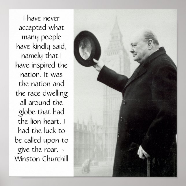 Churchill Poster (Front)