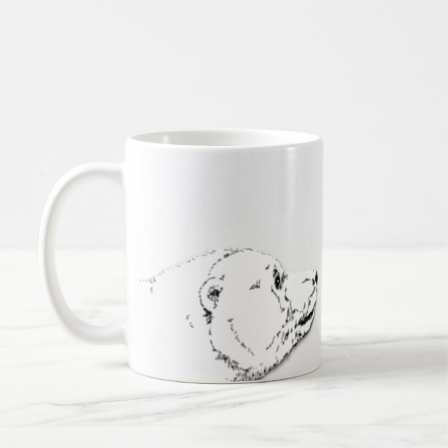 Churchill Souvenir  Cup Polar Bear Art Mugs Gifts (Left)