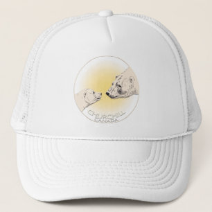 Churchill Souvenir Polar Bear Art T-Shirts & Gifts Trucker Hat