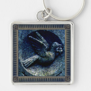 Churchyard Bird Key Ring