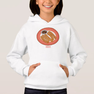 Churro cartoon illustration 
