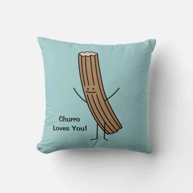 Churro Loves You! Cushion (Front)